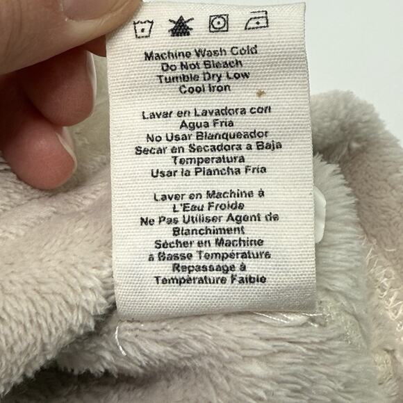 UGG Sweatshirt Daisy Fleece V-Neck Pullover Sz Medium Long Sleeve Fluffy Fuzzy - Picture 11 of 11